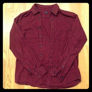 Red plaid flannel